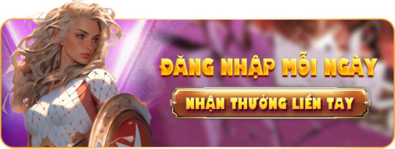 Khuyến mãi đăng nhập hằng ngày